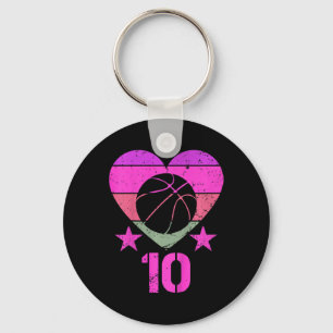 Llavero Niños Baloncesto Cumpleaños Chica Niño de 10 años