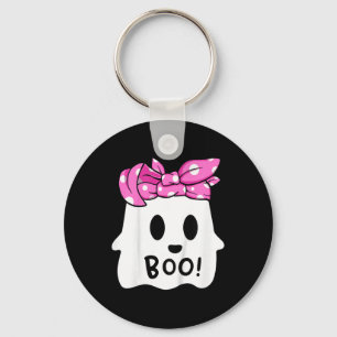 Llavero Niños chicas Feliz Fantasma De Halloween Con Banda