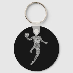 Llavero Niños de baloncesto masculinos