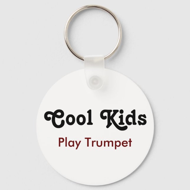 Llavero Niños de Guay juegan camiseta de trompeta (Anverso)