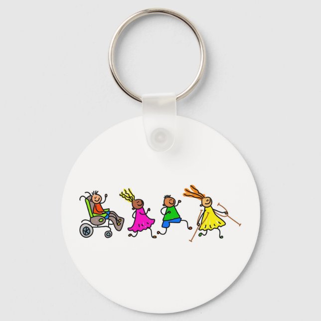 Llavero Niños discapacitados (Anverso)
