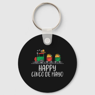 Llavero Niños Felices Cinco De Mayo Tacos Mexicanos Tren I