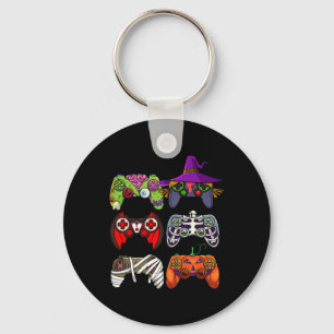 Llavero Niños Gamer Skeleton Zombie Gaming Controllers Niñ