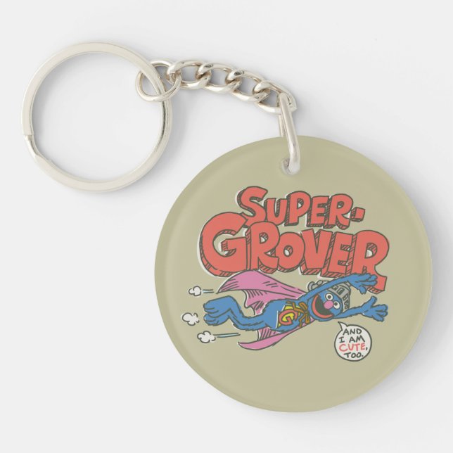 Llavero Niños Grover Vintage 1 (Frente)