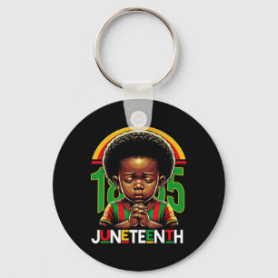 Llavero Niños Juneteenth Príncipe 1865 Mes de la Historia 