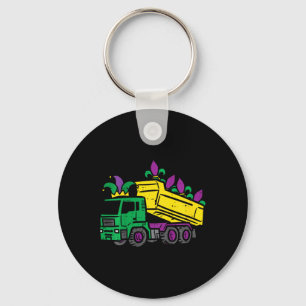 Llavero Niños Mardi Gras Dump Camión De Construcción Cután