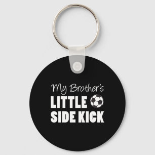 Llavero Niños Mi hermano pequeño patada lateral Fútbol Men
