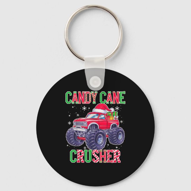 Llavero Niños Navidades Candy Cane Crusher Xmas Monster Tr (Anverso)