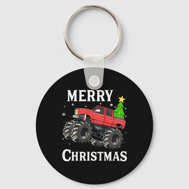 Llavero Niños Navidades Monstruo Camión Niños Chris (Anverso)