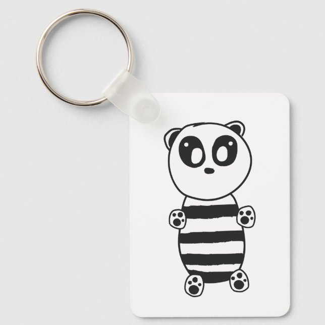 Llavero Niños Panda  (Anverso)