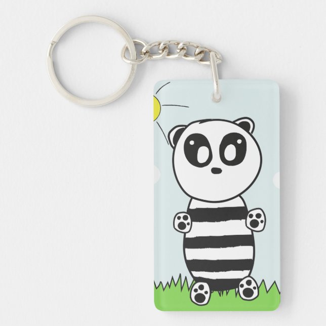 Llavero Niños Panda  (Frente)