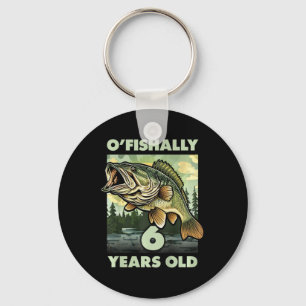 Llavero Niños Pescador De 6 Años O'fishally 6 Pesca 6º