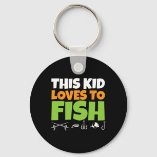 Llavero Niños Pescando I A Este Niño Le Encanta Pescar I A
