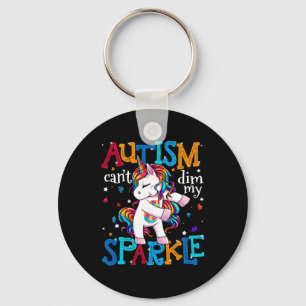 Llavero Niños Unicornio Para Sensibilizar Al Autismo, Mamá