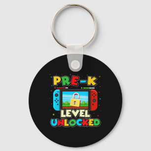 Llavero Niños Varones Jugadores De Videojuegos Nivel Pre-k