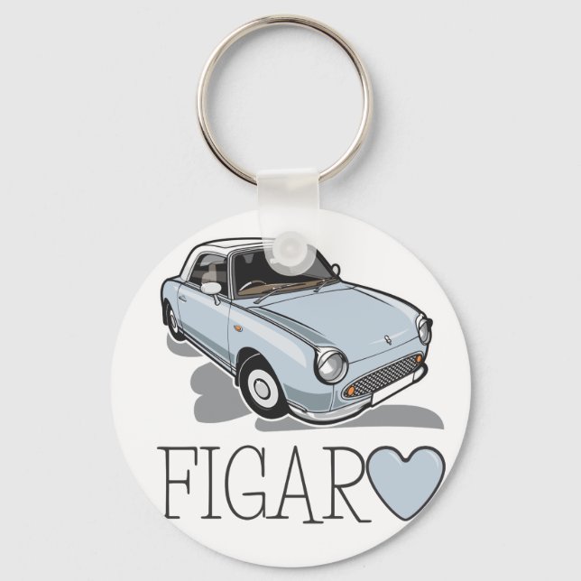 Llavero Nissan Figaro Pale Aqua (Anverso)