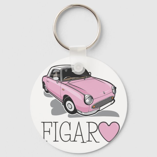 Llavero Nissan Figaro Pink (Anverso)