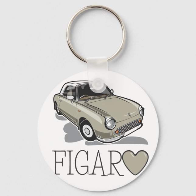 Llavero Nissan Figaro Topaz Mist (Anverso)