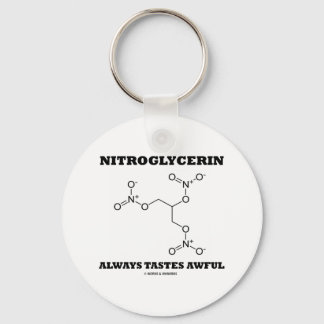 Llavero Nitroglicerina Siempre Tiene Miedo (Química)