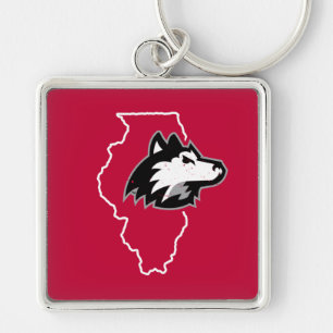 Llavero NIU Huskies Estado Love