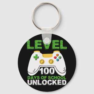 Llavero Nivel 100 Días De Escuela Desbloqueado Jugador Vid