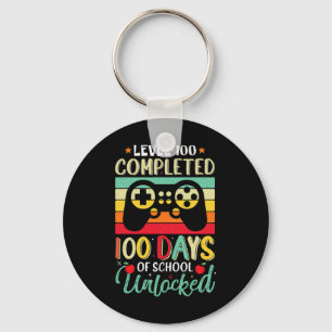 Llavero Nivel 100 Días Escolares Nivel Jugador Completo