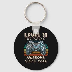Llavero Nivel 11 Videojuego desbloqueado 11º cumpleaños 11