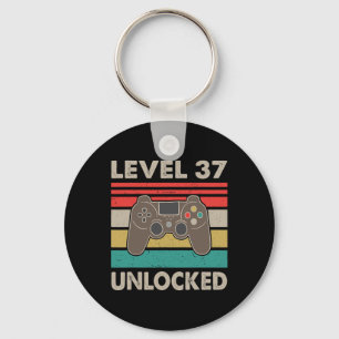 Llavero Nivel 37 Desbloqueado - Regalo de Cumpleaños 37 19