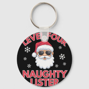 Llavero Nivel 4 Naughty Lister - Nivel Cuatro Naughty List