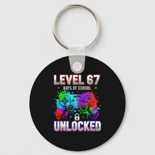 Llavero Nivel 67 días de escuela desbloqueado Videojuegos