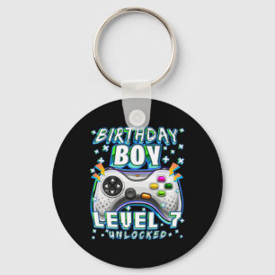 Llavero Nivel 7 Desbloqueado Videojuego Cumpleaños 7 Jugad