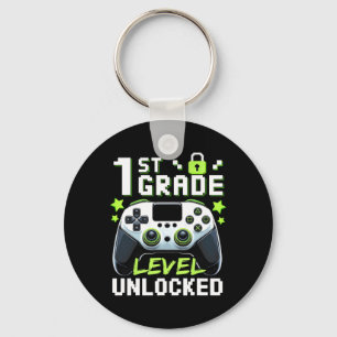 Llavero Nivel de 1er grado desbloqueado Videojugador Ck a