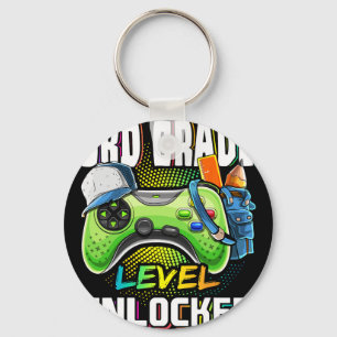 Llavero Nivel de 3er Grado Desbloqueado Juego de Video Ck 