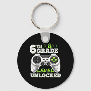 Llavero Nivel de 6º Grado Desbloqueado Videojuego Regreso
