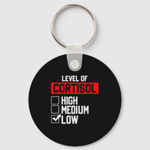 Llavero Nivel de cortisol bajo