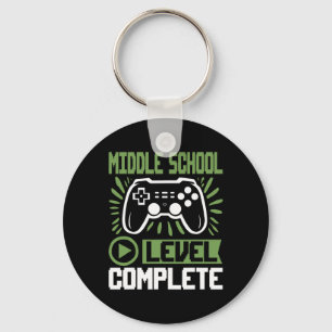 Llavero Nivel de escuela intermedia Gamer Cl completo de g
