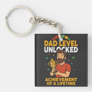 Llavero Nivel de papá desbloqueado - Gracioso regalo del D
