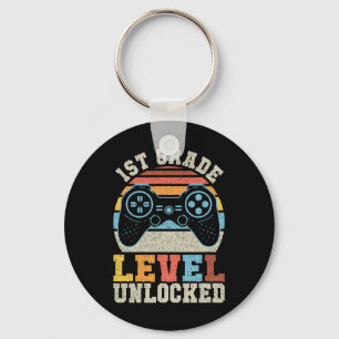 Llavero Nivel desbloqueado jugador primer día de la escuel