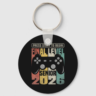 Llavero Nivel Final Senior 2026 Presiona Inicio Estilo Gam