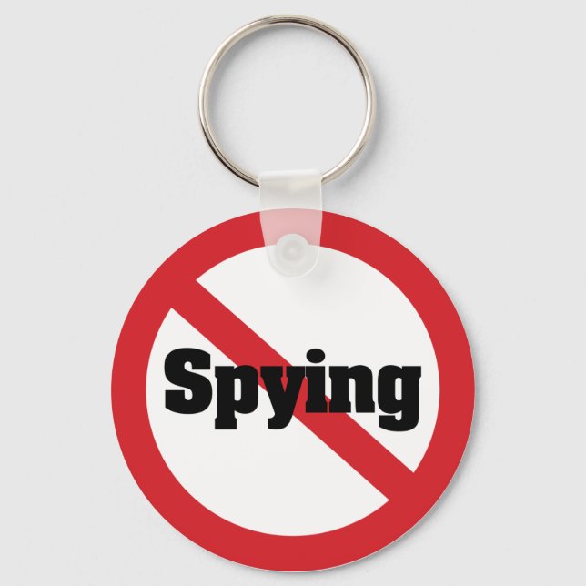 Llavero No 1984 Big Brother Spying (Anverso)
