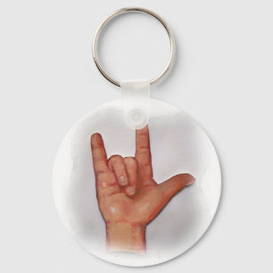 LLAVERO NO. 3 DEL ASL TE AMO