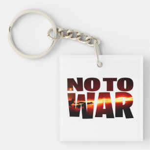 Llavero No A Las Camisetas De Guerra