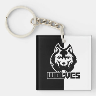 Llavero NO AMA Llaveero de Lobo
