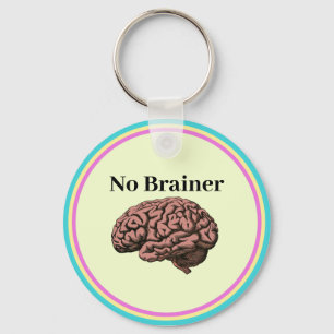 Llavero No Brainer Keychain
