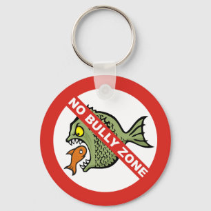 Llavero No Bully Zone Keychain