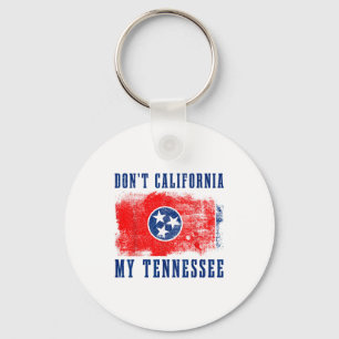 Llavero No Californices Mi Tennessee Divertido Vintage Est