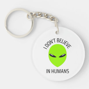 Llavero No creo en los humanos