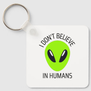 Llavero No creo en los humanos