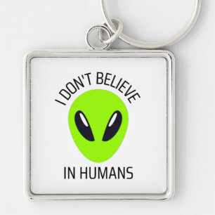 Llavero No creo en los humanos
