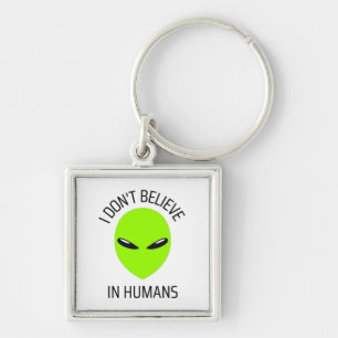 Llavero No creo en los humanos